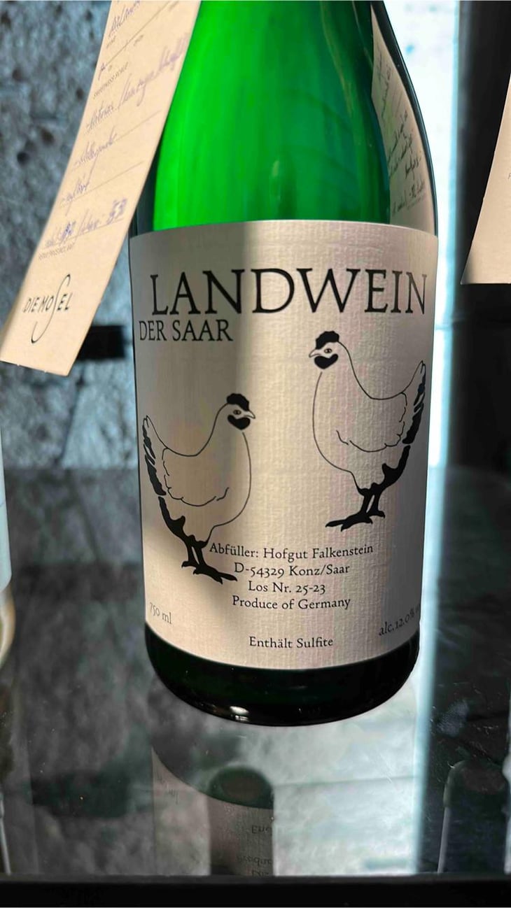 Landwein Der Saar Petnat - Hofgut Falkenstein - Erich Weber -2022