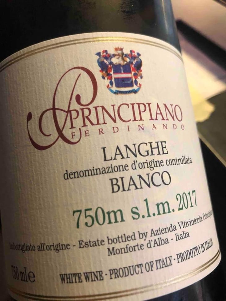 Langhe Bianco - Azienda Agricola Principiano Ferdinando - Ferdinando Principiano 