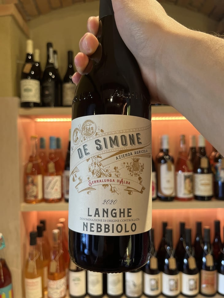 Langhe Nebbiolo - De Simone Wines - Roberto De Simone -2020