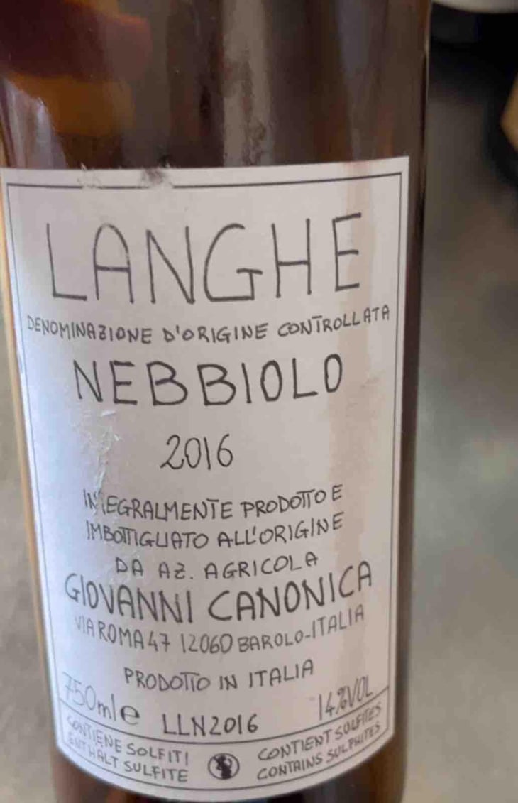 Langhe Nebbiolo - Azienda Agricola Giovanni Canonica - Giovanni Canonica 