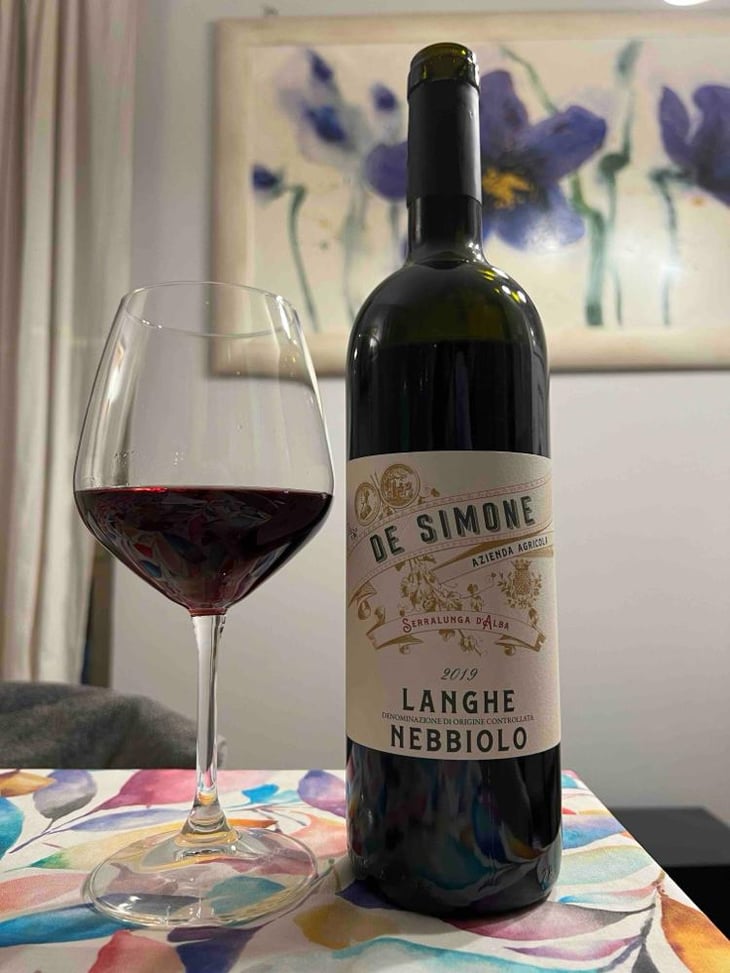 Langhe Nebbiolo - De Simone Wines - Roberto De Simone -2020