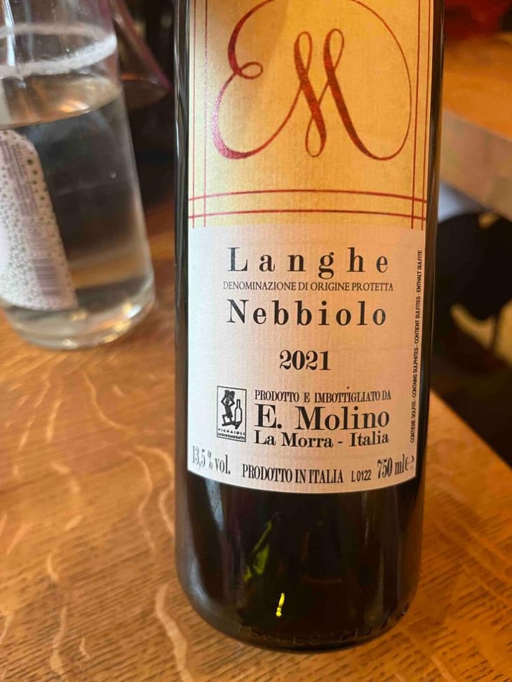 Langhe nebbiolo - E. Molino - Sergio Molino -2021