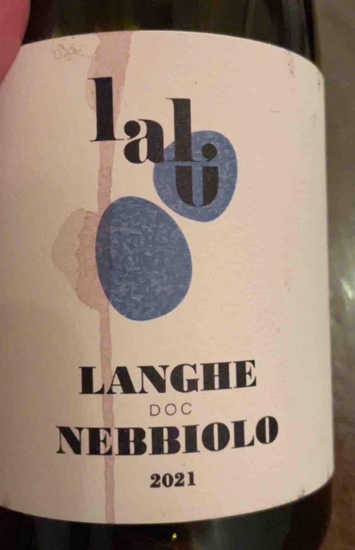 Langhe Nebbiolo - Azienda Agricola Lalù - Lara Riocchietti & Luisa Sala -2021