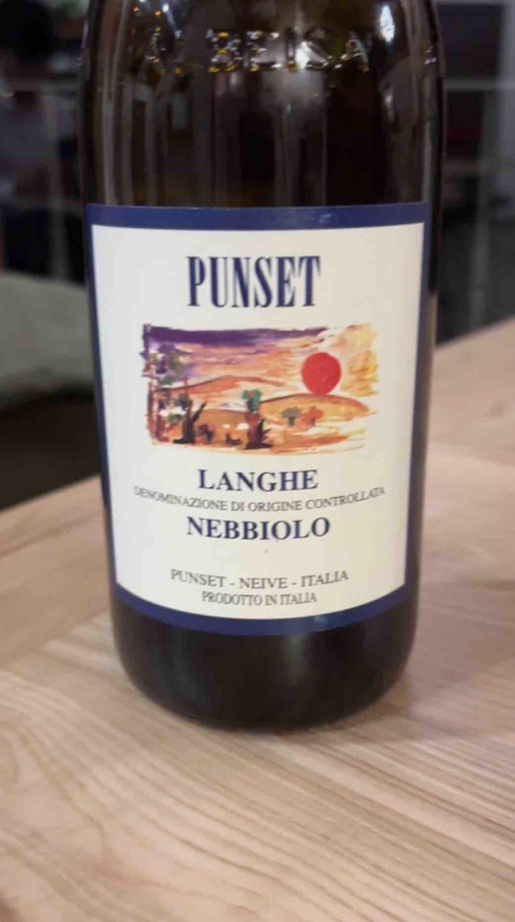 Langhe Nebbiolo - Azienda Agricola Biológica Punset - Marina Marcarino & Piero Ballario 