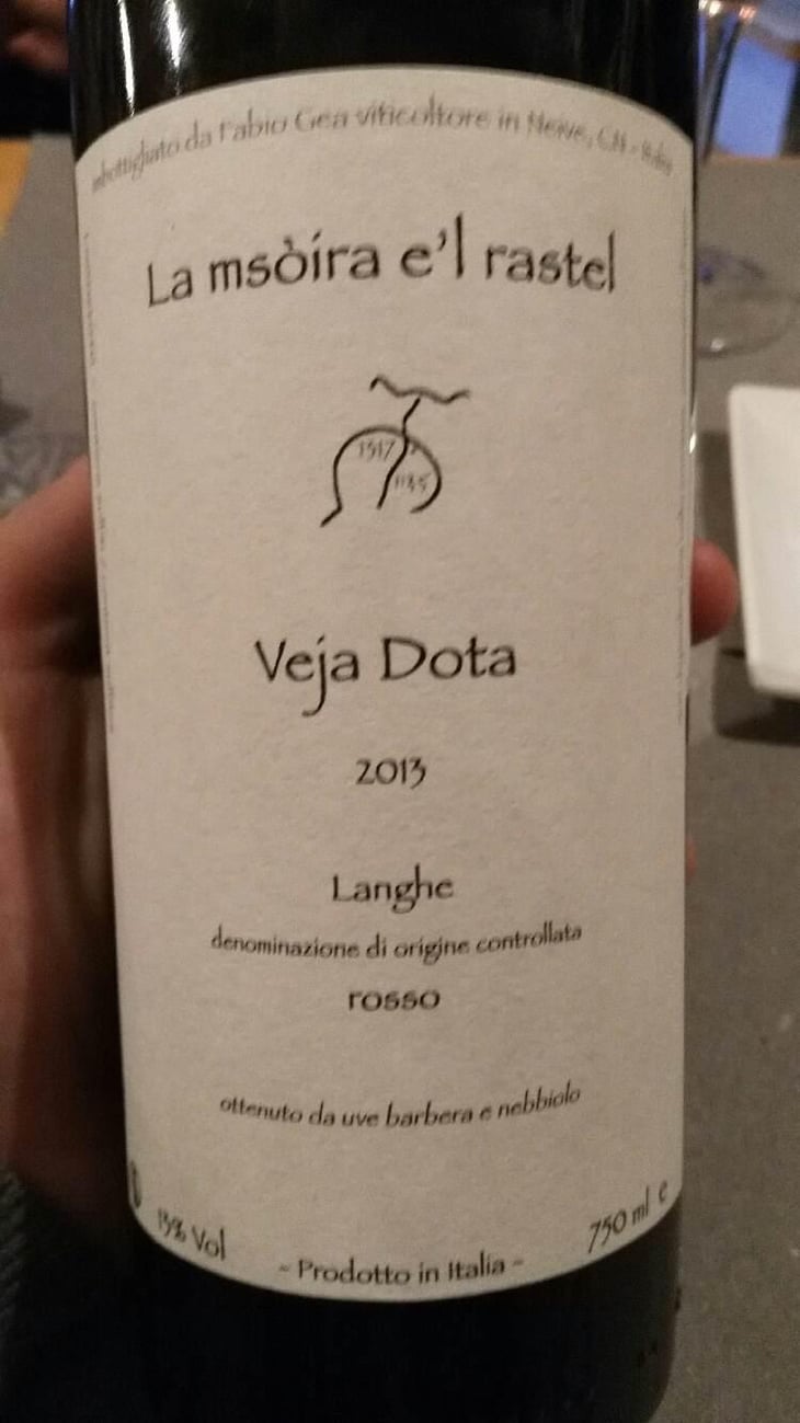 Langhe - "Veja Dota" - Azienda Agricola Fabio Gea - Fabio Gea 