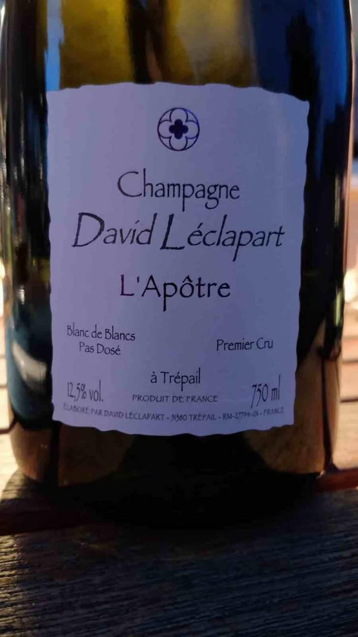 L'Apôtre - Champagne David Léclapart - David Léclapart 