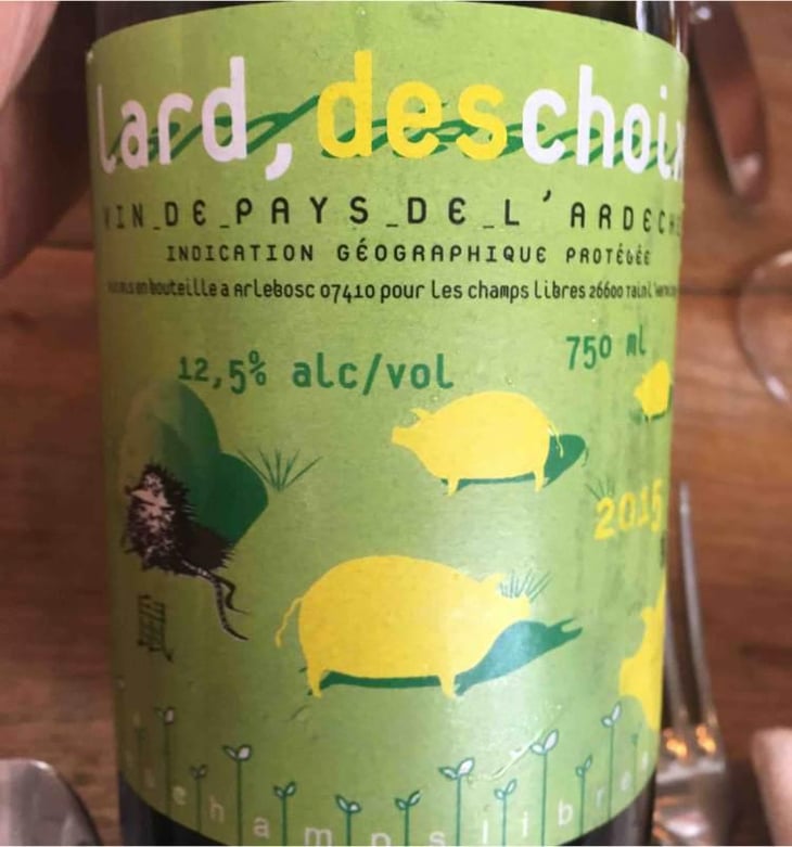 Lard, des choix - Rouge - Les Champs Libres - René-Jean Dard & Hervé Souhaut 