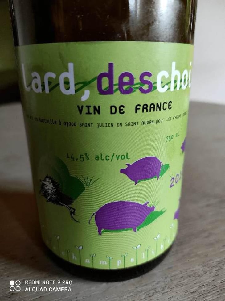 Lard, des choix - Rouge - Les Champs Libres - René-Jean Dard & Hervé Souhaut 