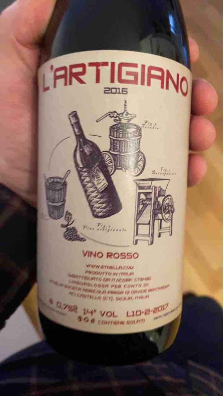 L’Artigiano 2016 - Etnella - Davide Bentivegna -2016