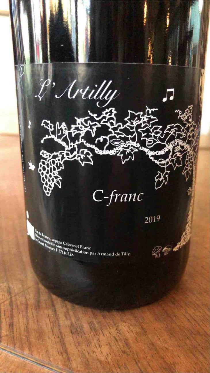 C-franc - Domaine de L’Artilly - Armand de Tilly -2019