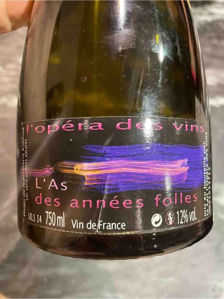 L'As des Années Folles - Les Vignes de l'Angevin - Jean-Pierre Robinot 
