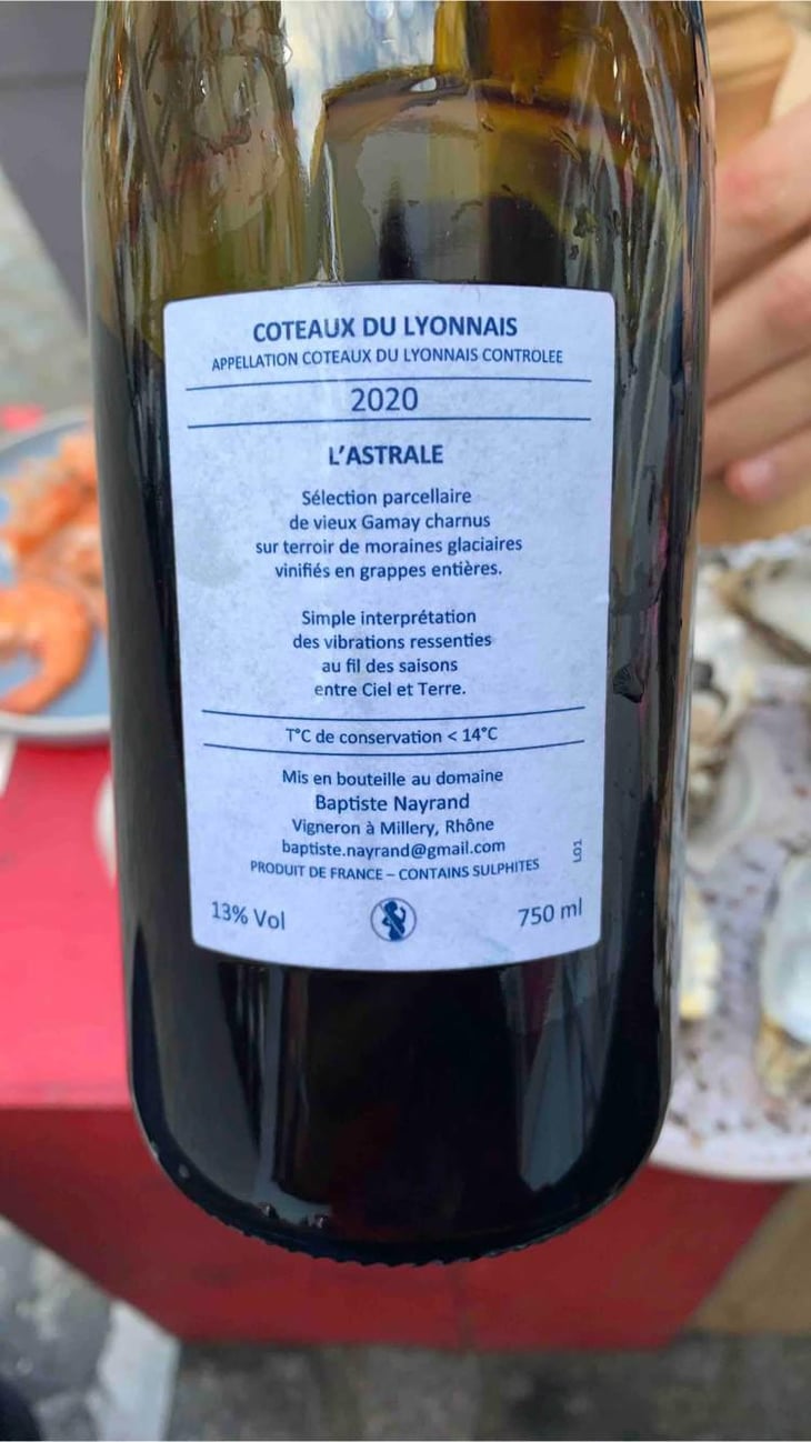 L’astrale (old label) - Baptiste Nayrand - Baptiste Nayrand 