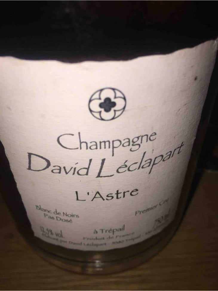 L'Astre - Champagne David Léclapart - David Léclapart 