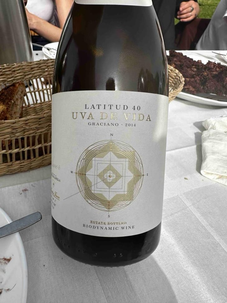 Latitud 40 Crianza - Uva de Vida - Carmen Lopez, Luis Ruiz 