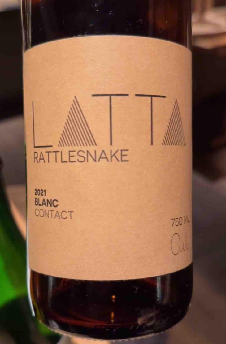 Lattlesnake - Latta Vino - Owen Latta -2021