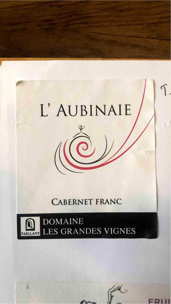 L’Aubinaie - Les Grandes Vignes - Laurence, Dominique & Jean-François Vaillant 