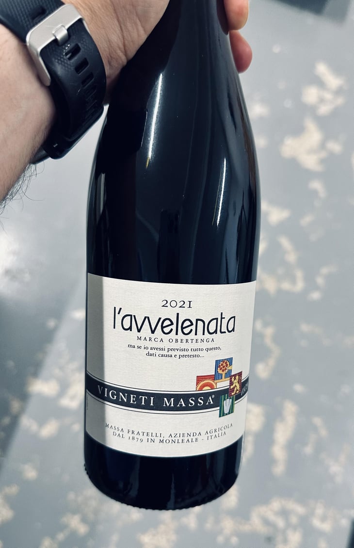 L’avvelenata - Vigneti Massa - Walter Massa -2021