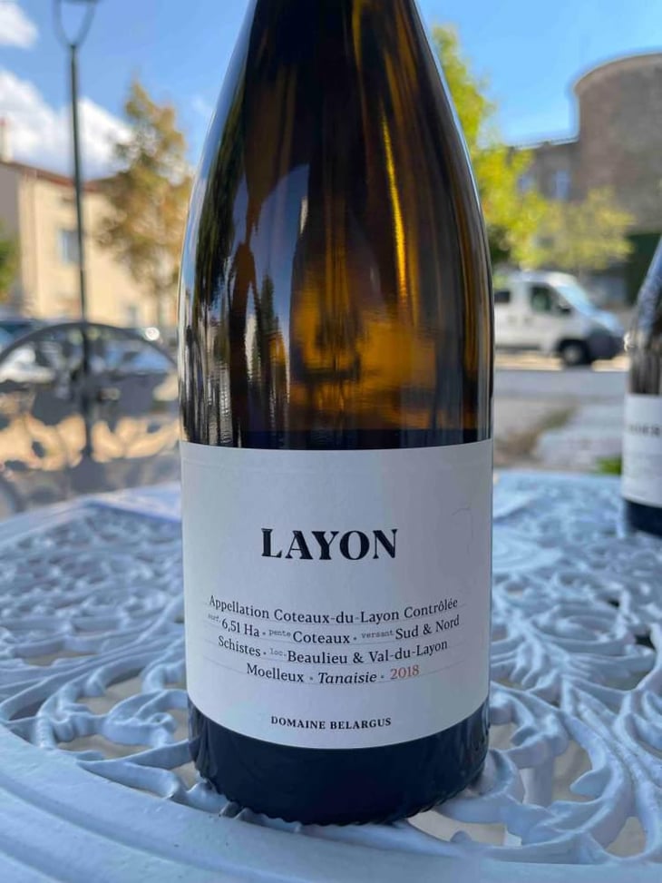Layon (Moelleux) - Domaine Belargus - Adrien Moreau & Ivan Massonnat 