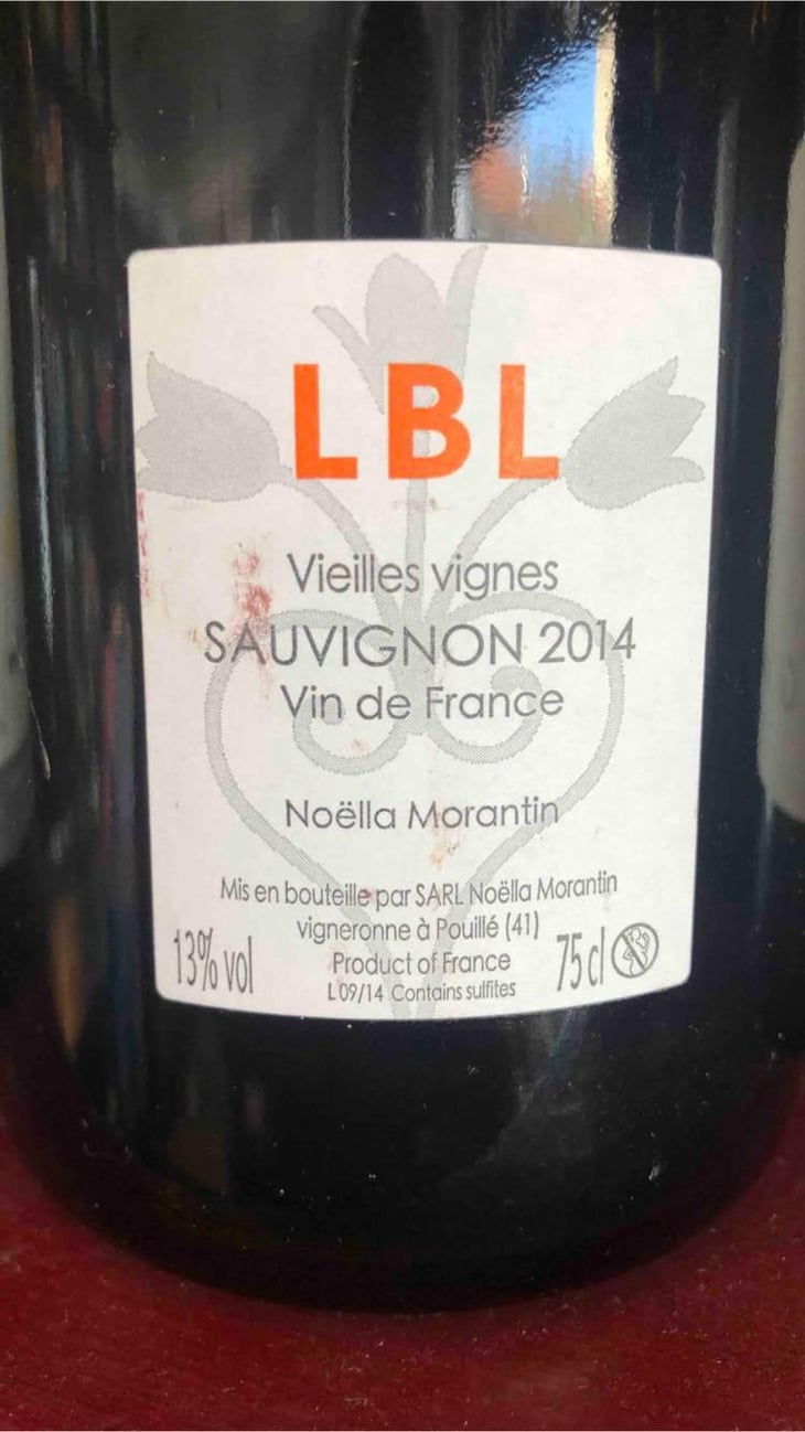 LBL Sauvignon - Noëlla Morantin - Noëlla Morantin 