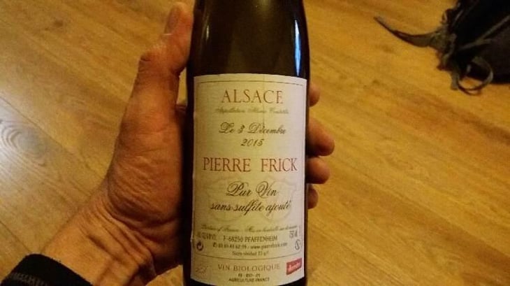 Le 3 Décembre 2015 - Domaine Pierre Frick - Jean-Pierre, Chantal et Thomas Frick 