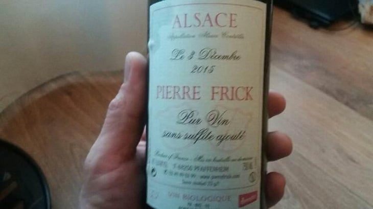 Le 3 Décembre 2015 - Domaine Pierre Frick - Jean-Pierre, Chantal et Thomas Frick 