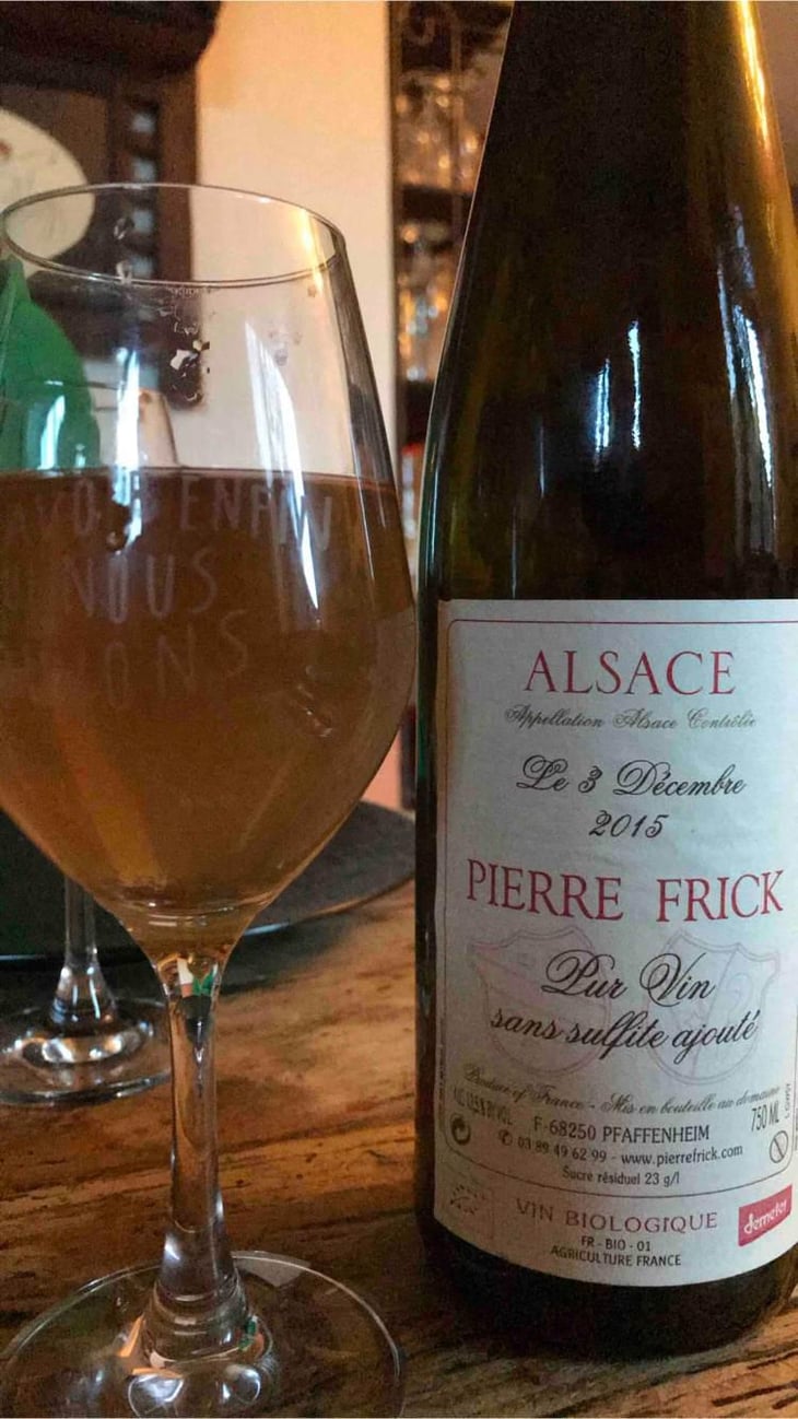 Le 3 Décembre 2015 - Domaine Pierre Frick - Jean-Pierre, Chantal et Thomas Frick 