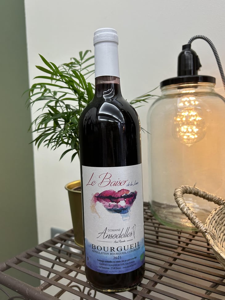 Le Baiser De Loire - Domaine Ansodelles - Anne Rouxelin -2020
