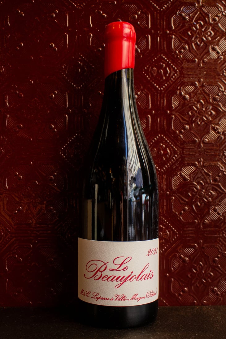 Le Beaujolais - Domaine Marcel Lapierre - Mathieu & Camille Lapierre -2021