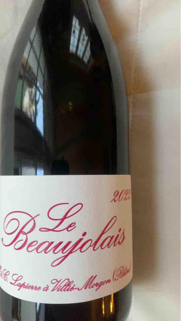 Le Beaujolais - Domaine Marcel Lapierre - Mathieu & Camille Lapierre -2021