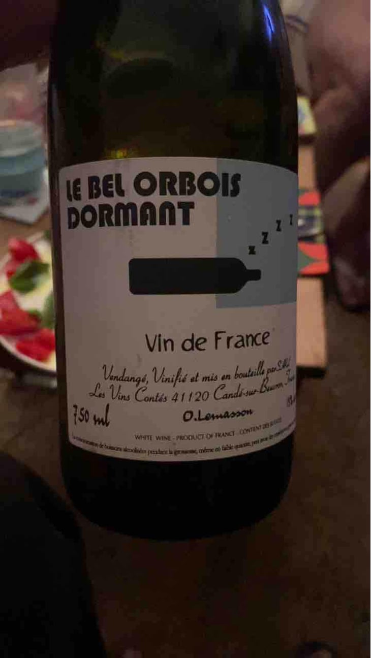 Le Bel Orbois Dormant - Les Vins Contés (CLOSED) - Olivier Lemasson (CLOSED) 