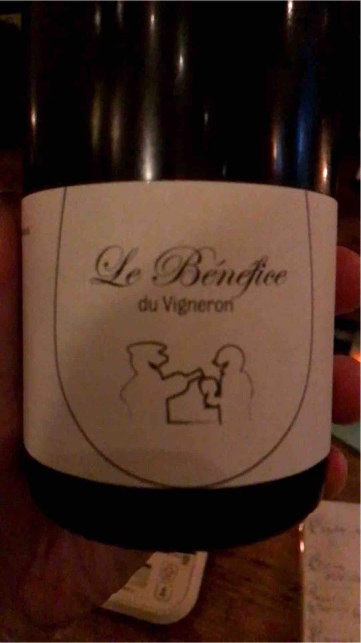 Le Bénéfice du Vigneron - Domaine Thuronis - Vigneron Bien Fêteur - Alexandre Coulange & Astrid Lerouxel 