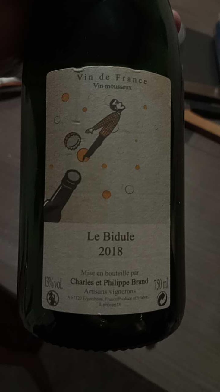 Le Bidule - Domaine Brand & Fils - Philippe Brand -2018