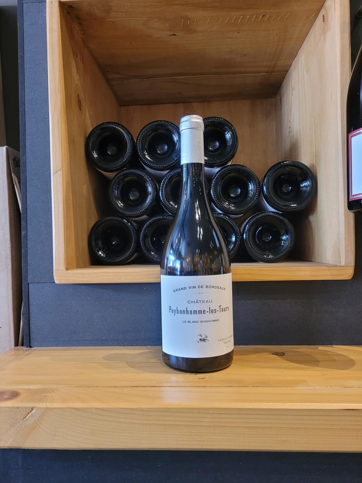 Le Blanc Bonhomme - Château Peybonhomme Les Tours - Vignobles Hubert - Famille Hubert 
