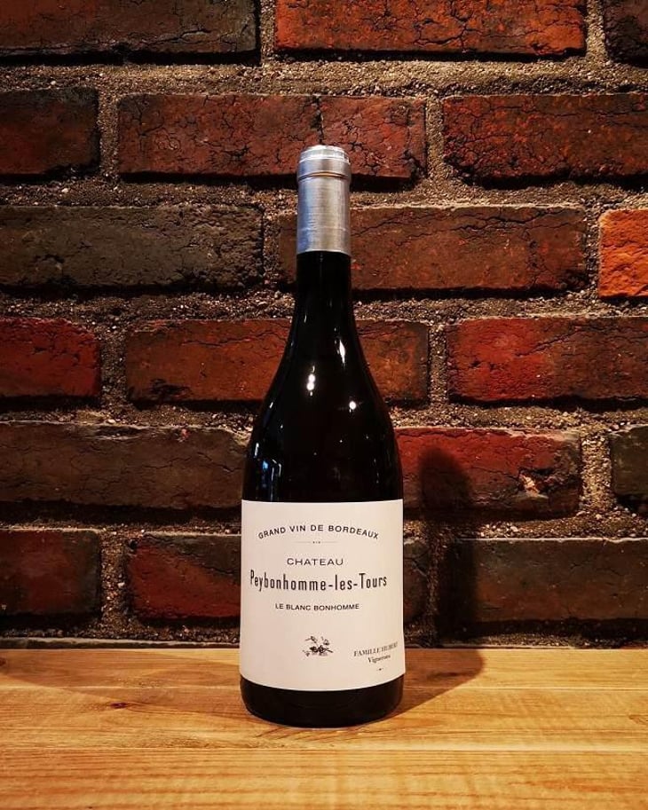 Le Blanc Bonhomme - Château Peybonhomme Les Tours - Vignobles Hubert - Famille Hubert 