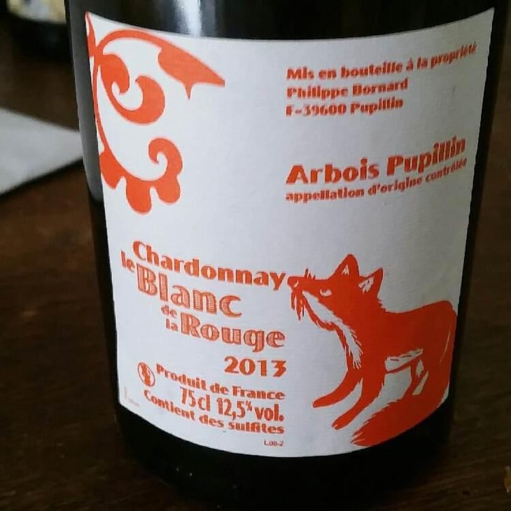 Le Blanc de la Rouge - Domaine Bornard - Tony Bornard 