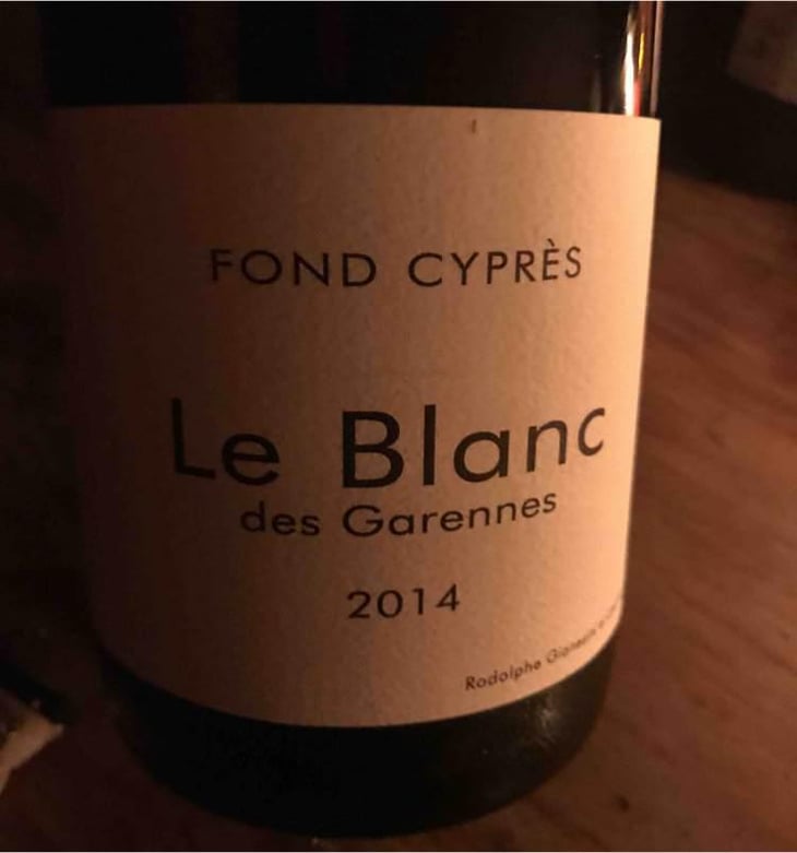 LE BLANC DES GARENNES - Fond Cyprès - Rodolphe Gianesini & Laetitia Ourliac 