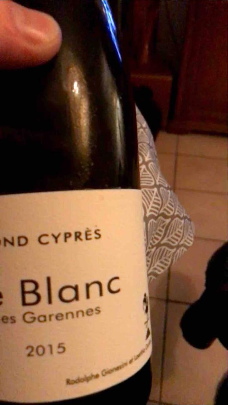 LE BLANC DES GARENNES - Fond Cyprès - Rodolphe Gianesini & Laetitia Ourliac 