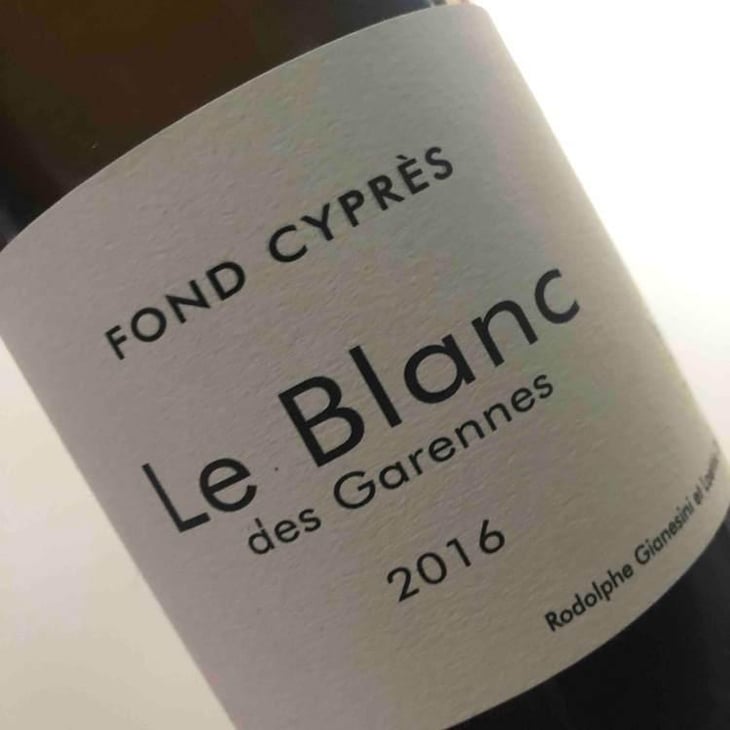 LE BLANC DES GARENNES - Fond Cyprès - Rodolphe Gianesini & Laetitia Ourliac 