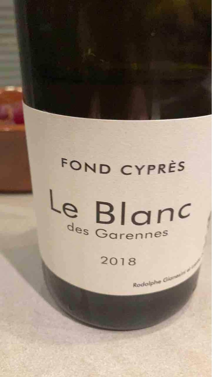 LE BLANC DES GARENNES - Fond Cyprès - Rodolphe Gianesini & Laetitia Ourliac 