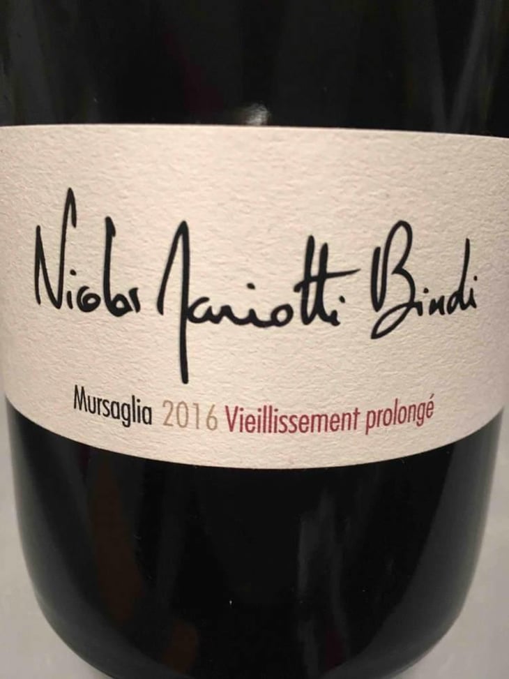 Mursaglia Blanc - Cantina di Torra - Nicolas Mariotti Bindi 