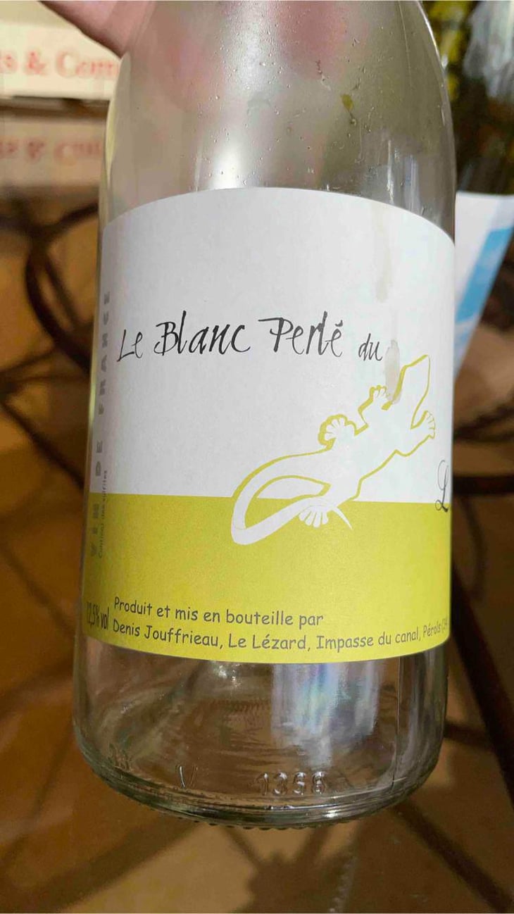 Le Blanc Perlé De Lézard - Domaine le Lézard - Denis Jouffrieau 