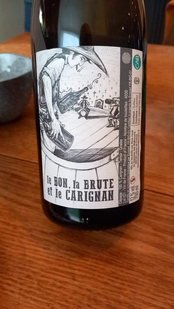 Le Bon, La Brute et Le Carignan - Domaine des Mathouans - Aline Hock 