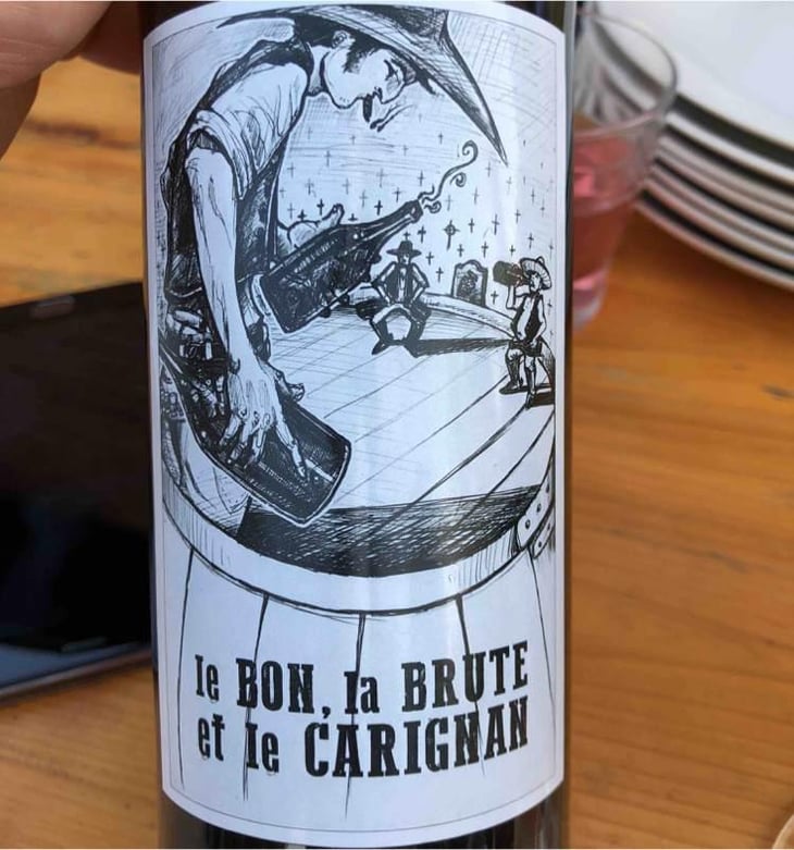 Le Bon, La Brute et Le Carignan - Domaine des Mathouans - Aline Hock 