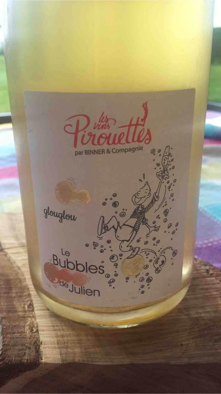Le Bubbles De Julien - Les Vins Pirouettes - Pierre Sanchez, Rémi Ségura & Xavier Couturier 