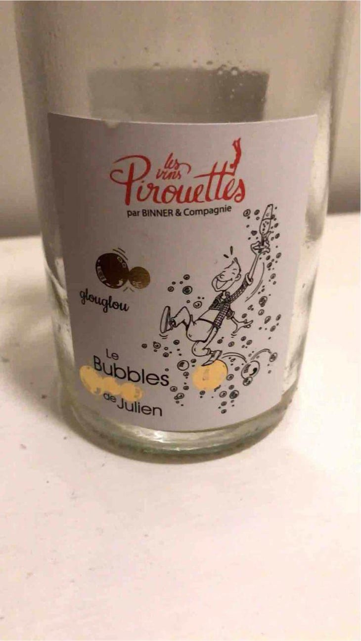 Le Bubbles De Julien - Les Vins Pirouettes - Pierre Sanchez, Rémi Ségura & Xavier Couturier 