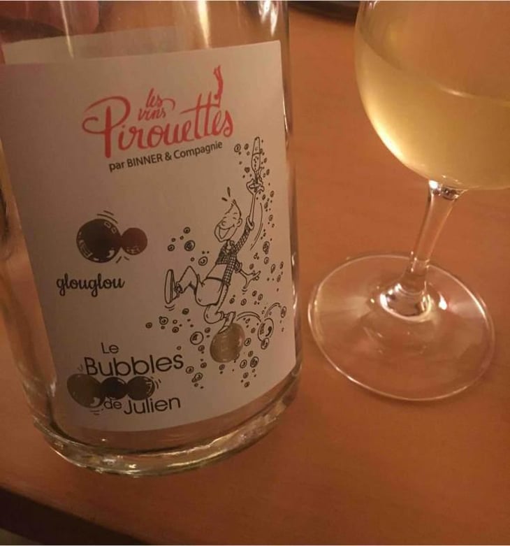 Le Bubbles De Julien - Les Vins Pirouettes - Pierre Sanchez, Rémi Ségura & Xavier Couturier 
