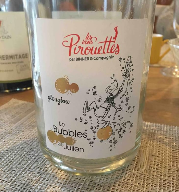Le Bubbles De Julien - Les Vins Pirouettes - Pierre Sanchez, Rémi Ségura & Xavier Couturier 