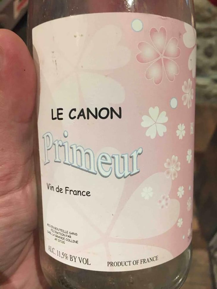 Le Canon (blanc) - Domaine de la Grande Colline - Hirotake Ooka 