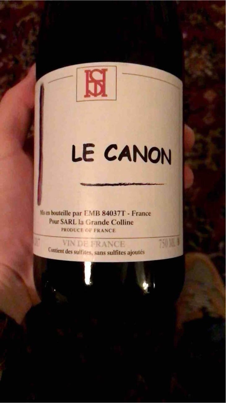 Le Canon (blanc) - Domaine de la Grande Colline - Hirotake Ooka 