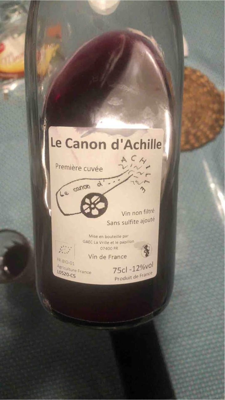 Le Canon D'Achille - La Vrille et le Papillon - Géraldine & Méryl Croizier 